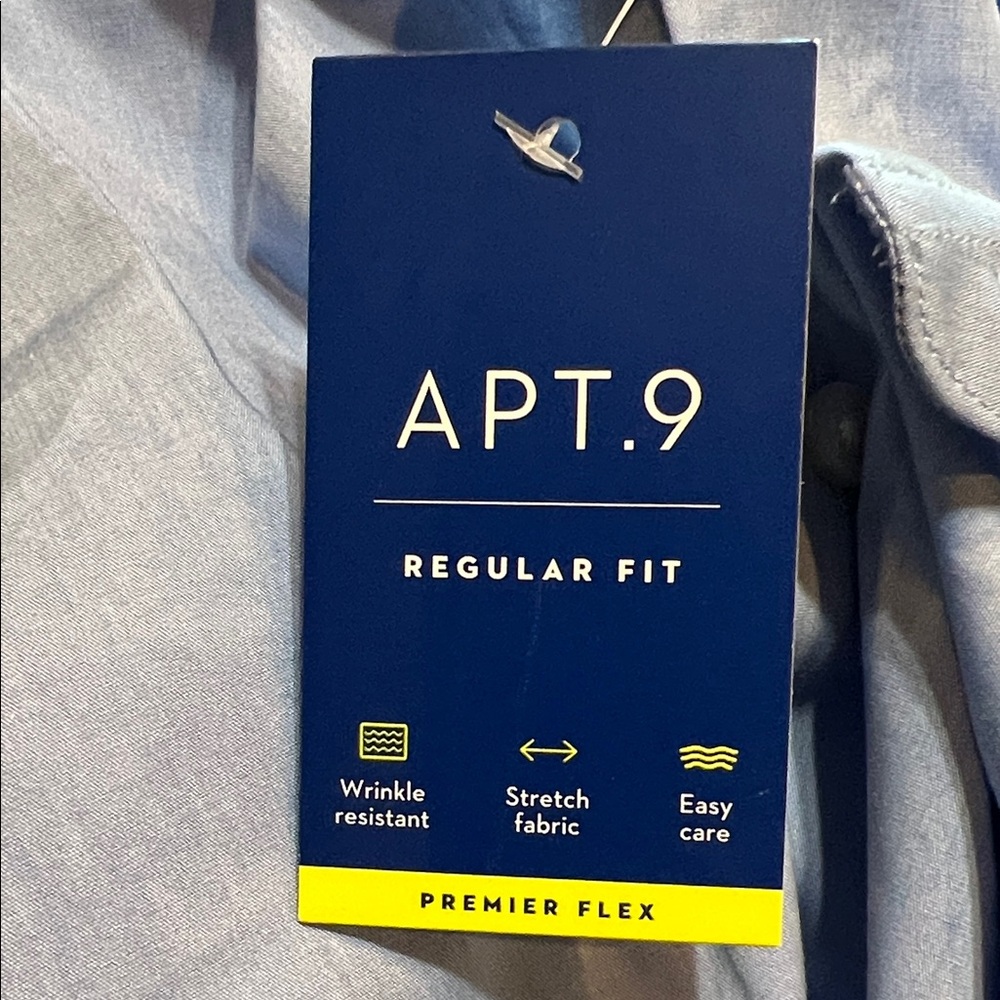 Apt. 9 Light Blue Dress Shirt - Picture 8 of 8
